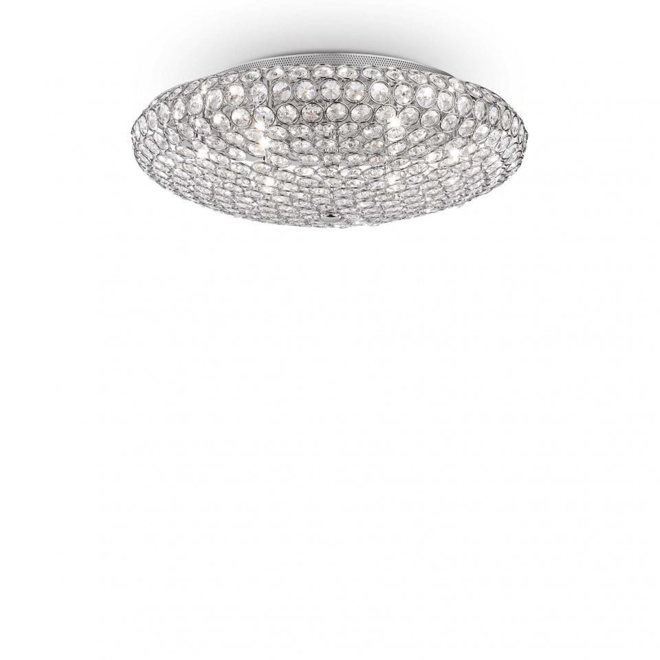 Plafoniera King 073255, 9xG9, aurie, IP20, Ideal Lux