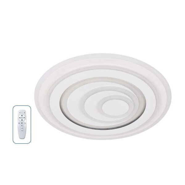 Plafoniera LED 2930-OP, 96W, 7200lm, lumina calda+neutra+rece, IP20, alba, Optonica