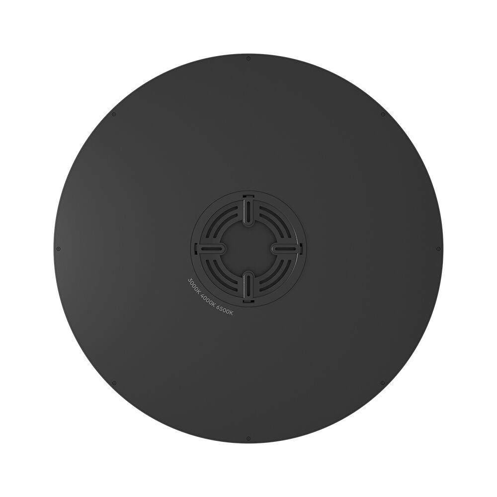 Plafoniera LED 45W, lumina calda/neutra/rece, neagra, IP40, Braytron - imagine 5