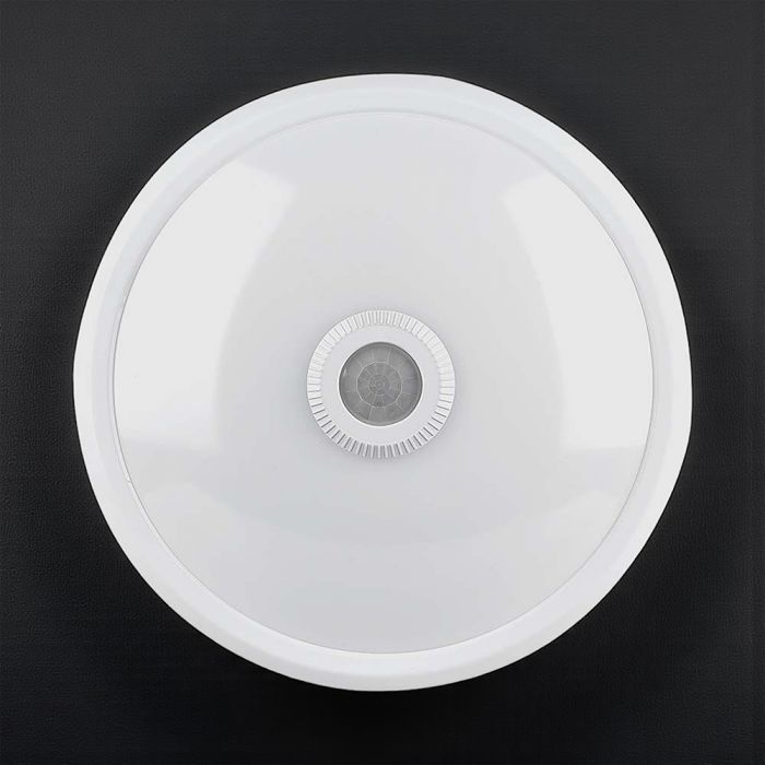 Plafoniera LED cu senzor de miscare PIR CREE VT-13, 12W, 4000K, 1000 lm, IP20, alba, V-TAC - imagine 4