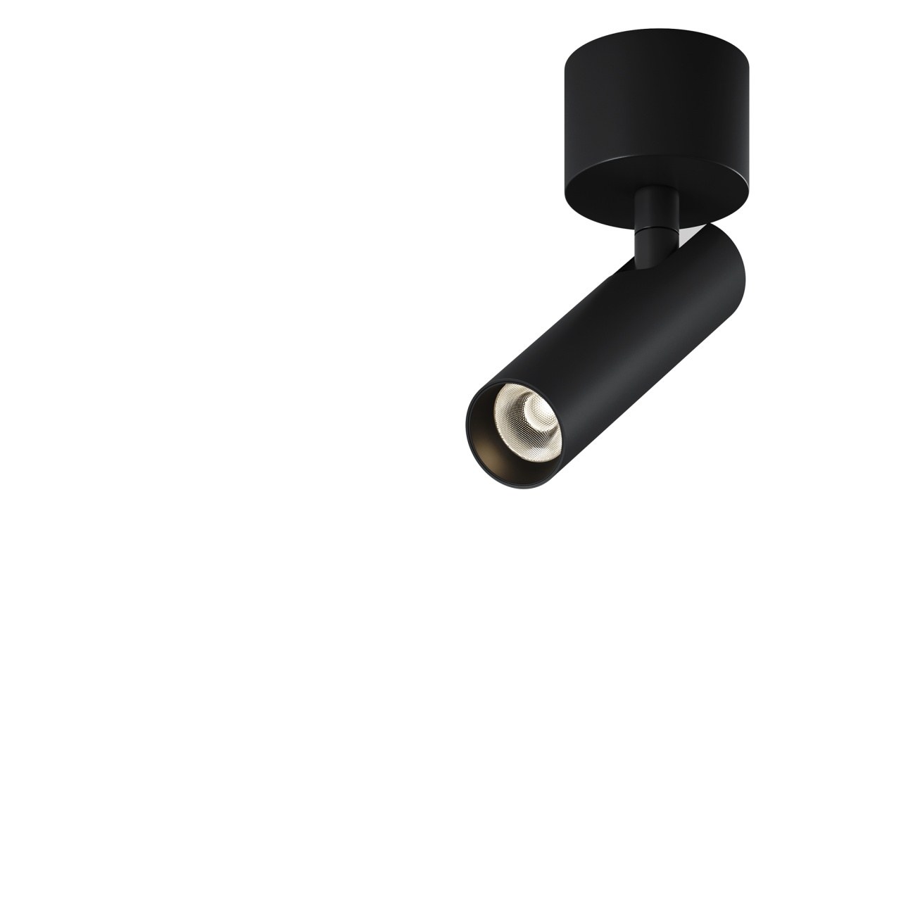 Plafoniera LED Focus T C141CL-L125-6W3K-B, 6W, 280lm, lumina calda, IP20, neagra, Maytoni