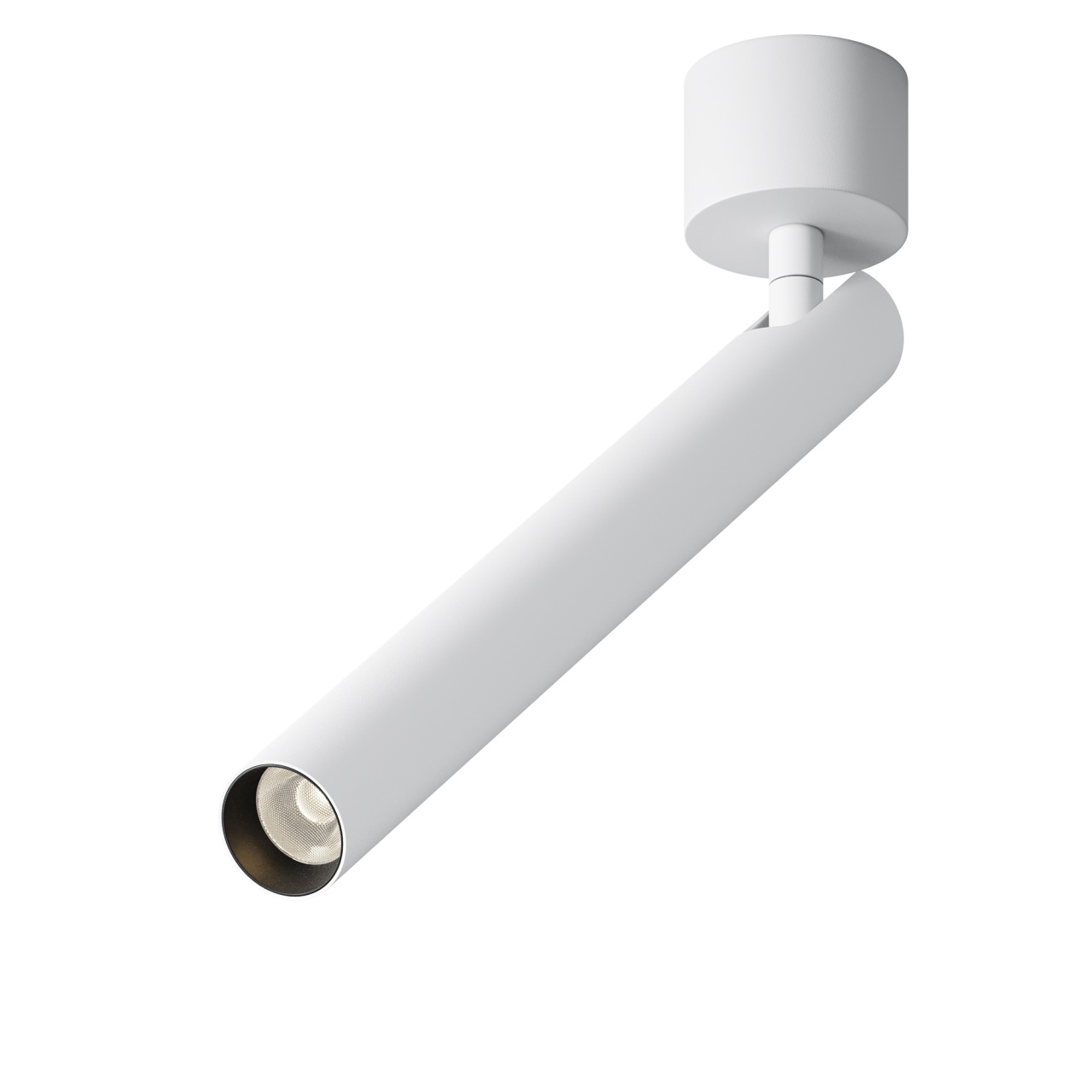 Plafoniera LED Focus T C141CL-L300-6W3K-W, 6W, 290lm, lumina calda, IP20, alba, Maytoni