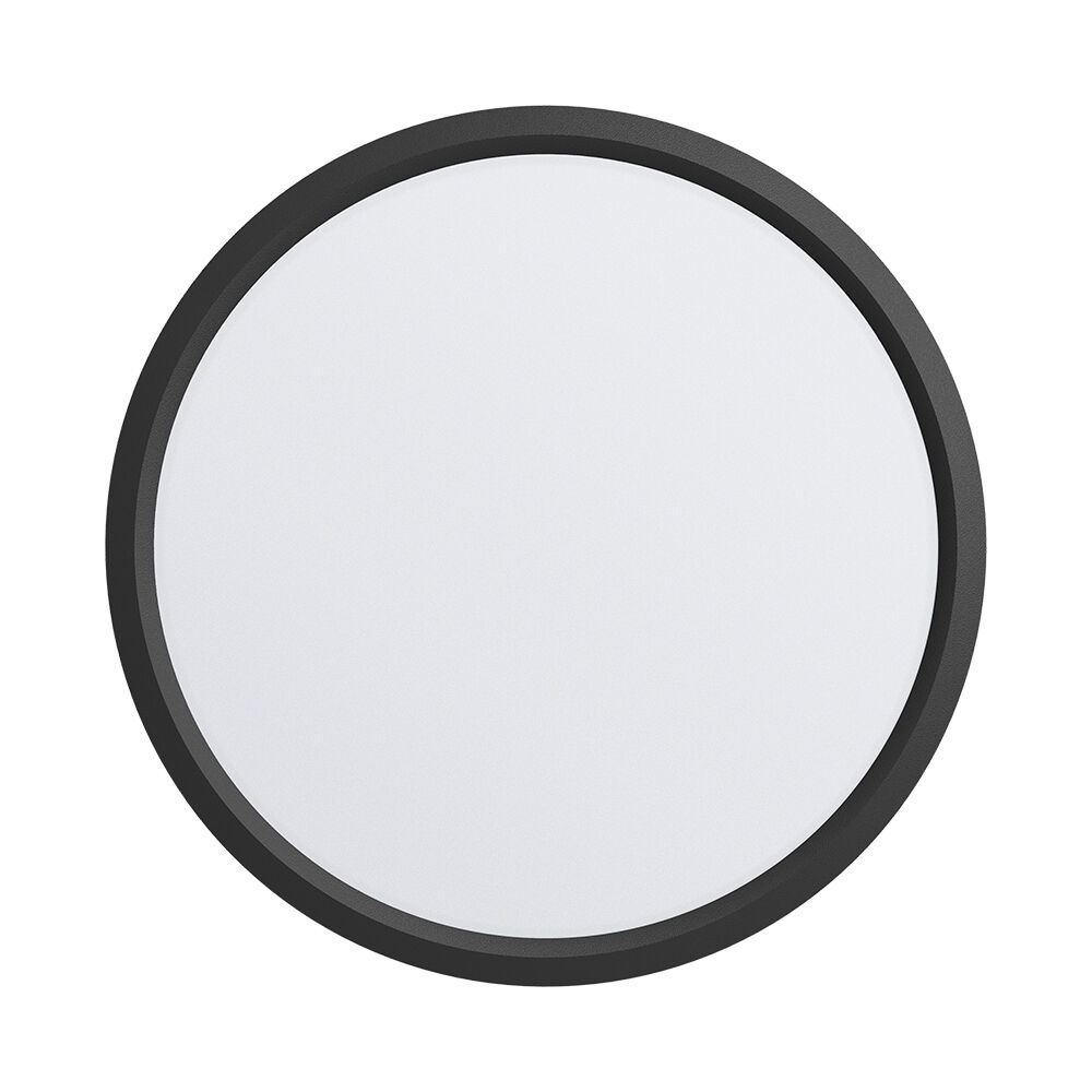 Plafoniera LED Jade 36W, lumina calda/neutra/rece, neagra, IP40, Braytron - imagine 4