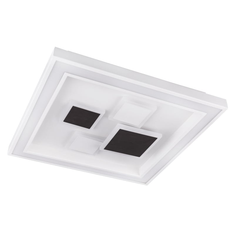 Plafoniera LED Nolo 48405-50Q, cu telecomandă, 50W, 3300lm, lumina calda+neutra+rece, IP20, alba, Globo Lighting - 1 | YEO