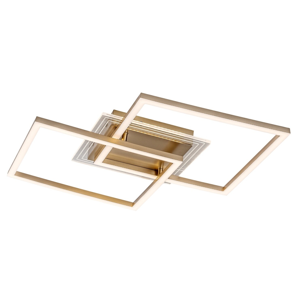 Plafoniera LED Ottavia, 28W, 2300 lm, lumina calda (3000 K), IP20, aurie, Rabalux