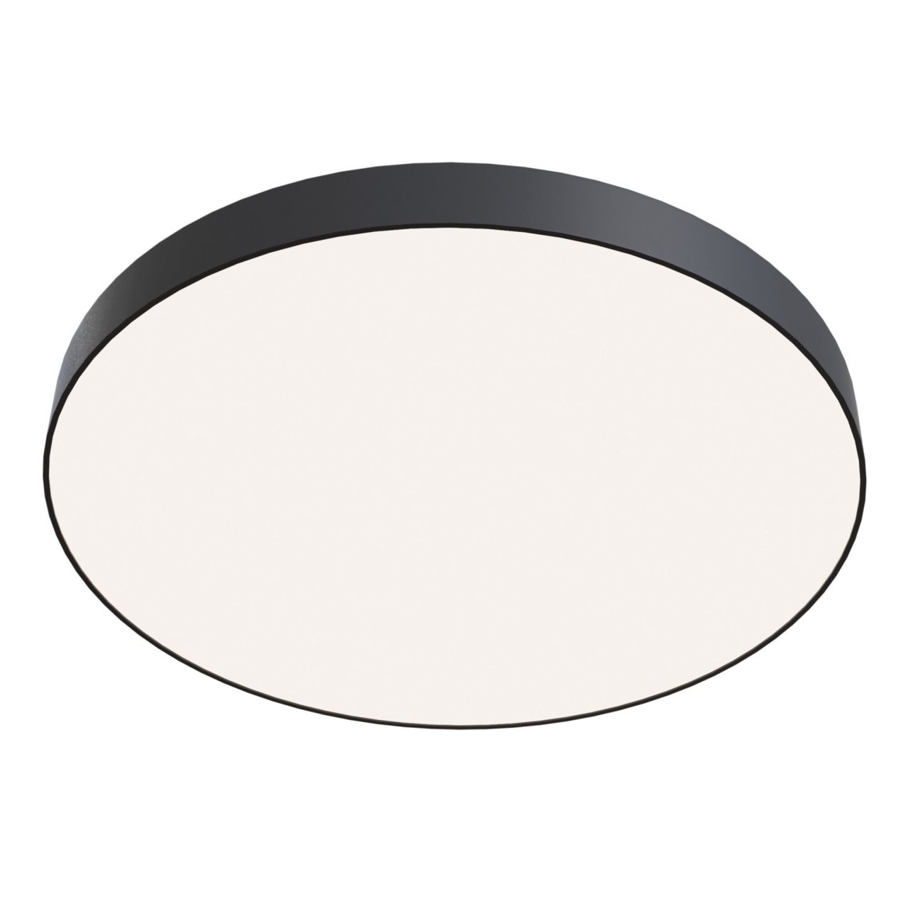 Plafoniera LED Zon C032CL-L96B4K, 96W, 9500lm, lumina neutra, IP20, neagra, Maytoni