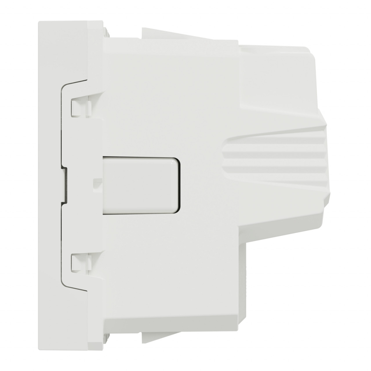 Priza simpla cu impamantare, standard german, 2 module, 16A, alba, Schneider Noua Unica - imagine 7