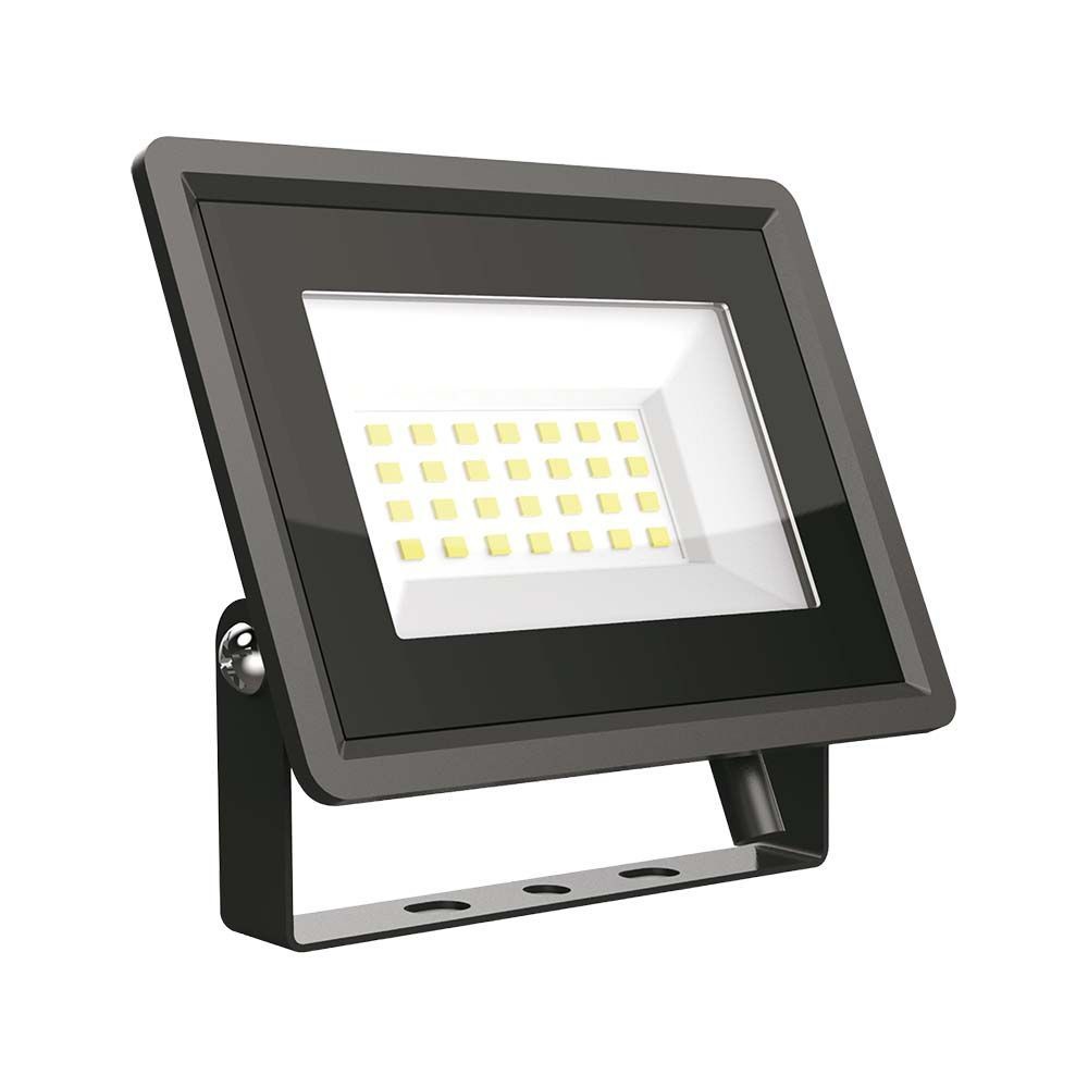 Proiector led 20W, 1600lm, IP65, lumina rece 6500K, negru, V-TAC