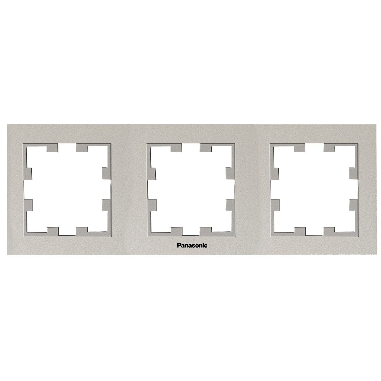 Rama tripla orizontala, IP20, Bronz, Panasonic Karre Plus 55