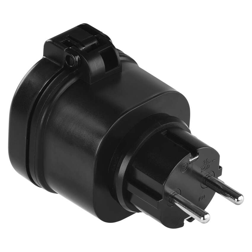 Set 2 prize cu telecomanda, IP44, exterior, max 3000W, EMOS - imagine 6