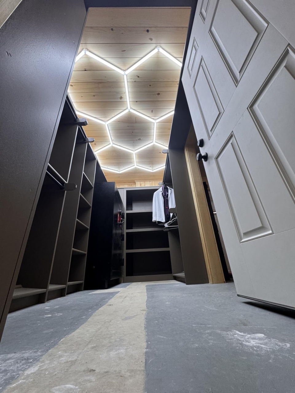 Sistem LED Honeycomb, model fagure, 5 hexagoane, 192W, lumina rece(6000 K), Optonica - imagine 3