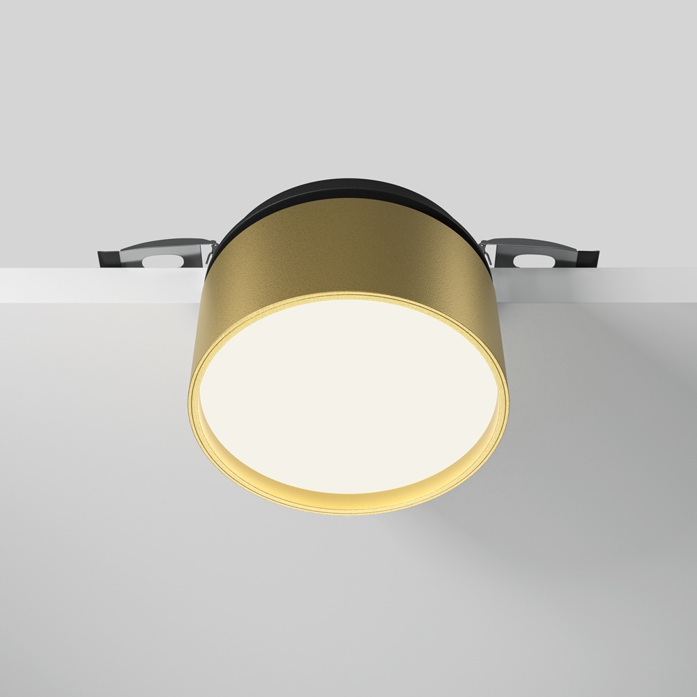 Spot incastrat Onda, 12W, lumina calda/neutra, dimabil, alama, Maytoni - imagine 2