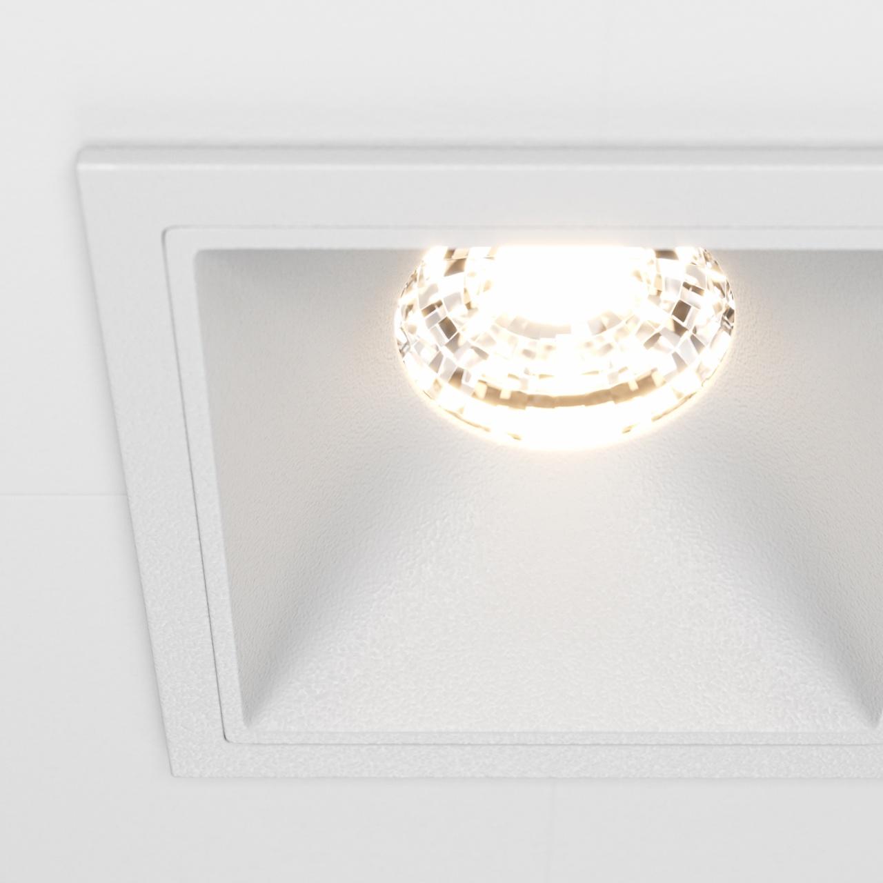 Spot LED 10W Incastrat, Dimabil, Maytoni, 500lm, Lumina Calda (3000K), Alb - 1 | YEO