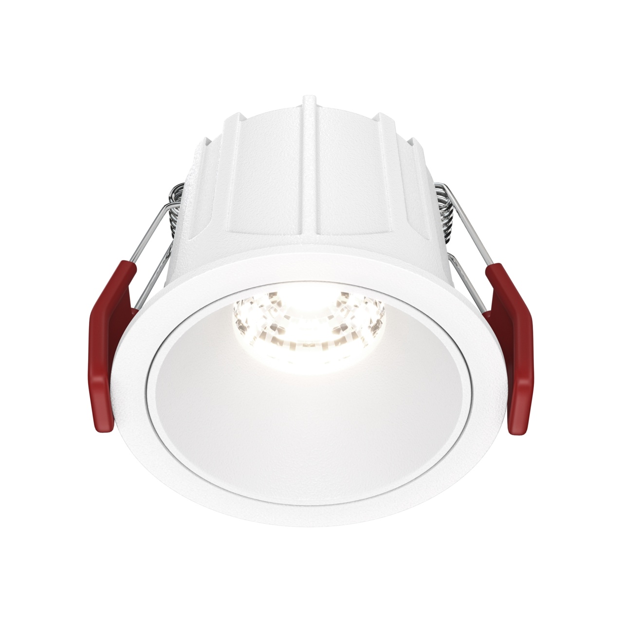 Spot LED Alfa DL043-01-10W4K-RD-W, 10W, 550lm, lumina neutra, IP20, alb, Maytoni