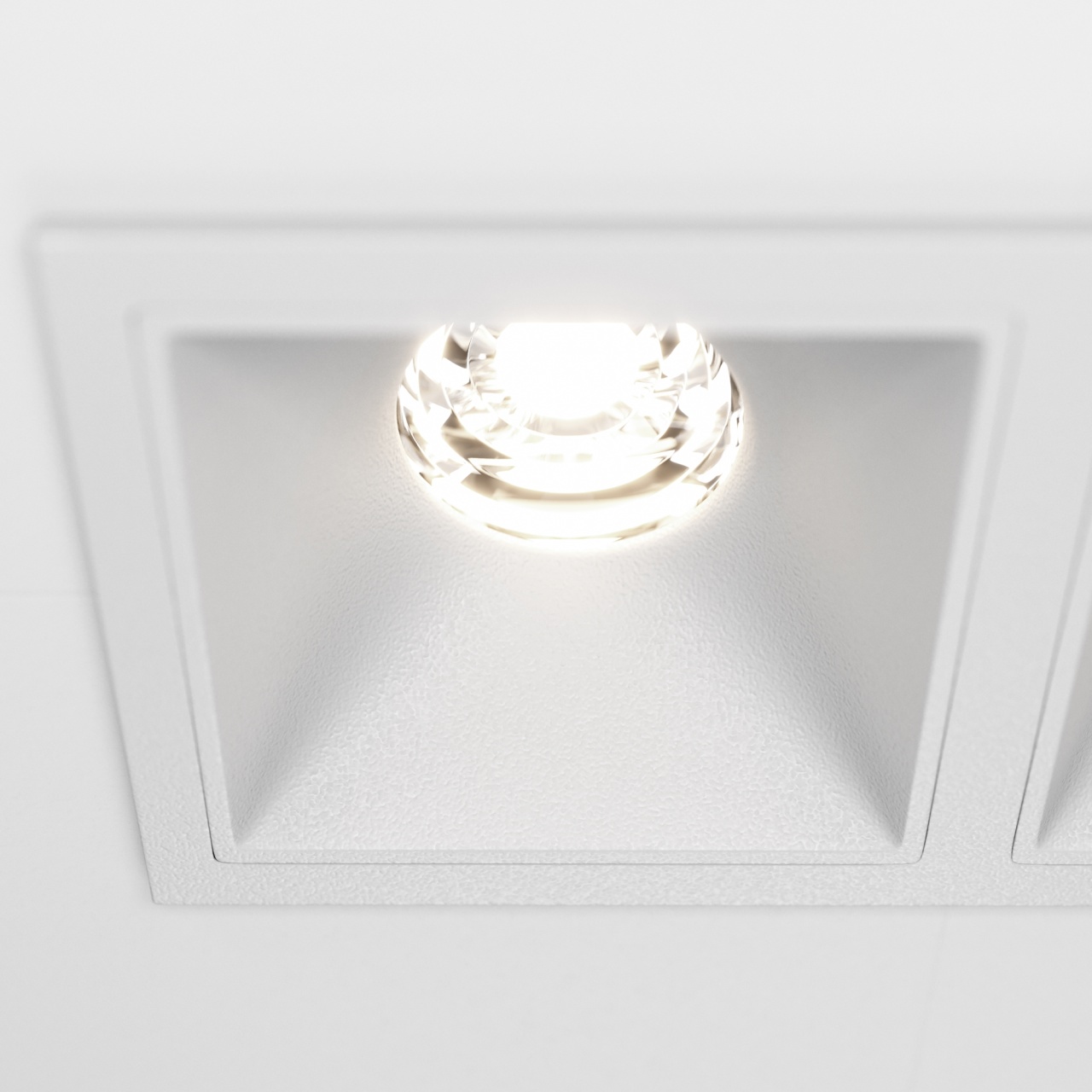 Spot LED Alfa DL043-02-10W4K-SQ-W, 20W, 1100lm, lumina neutra, IP20, alb, Maytoni - 1 | YEO