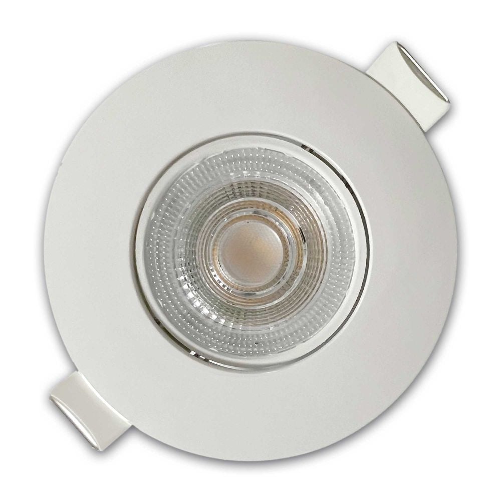 Spot LED Beam KL171000, orientabil, 4.9W, 480lm, lumina neutra, IP20, alb, Klausen