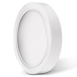 Spot LED BP03-32410, rotund, 24W, 1850lm, lumina neutra, IP20, alb, Braytron