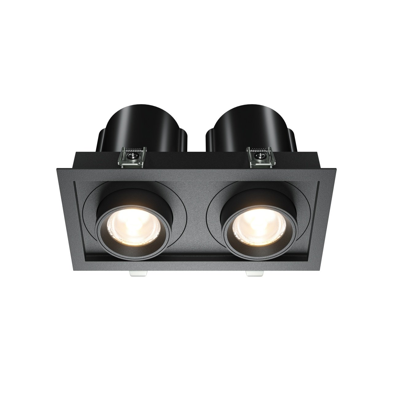 Spot LED Hidden DL095-02-10W3K-B, 20W, 1450lm, lumina calda, IP20, negru, Maytoni