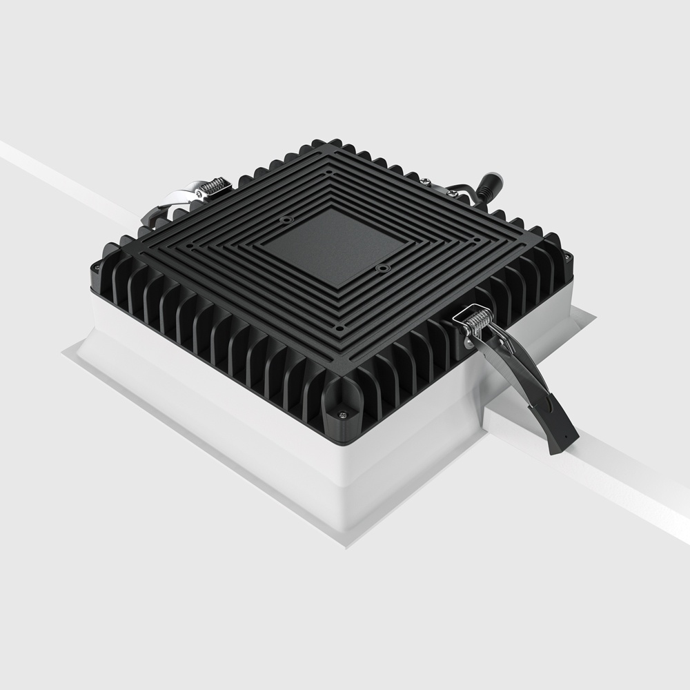 Spot LED incastrat Okno, 24W, lumina neutra (4000K), IP44, alb, Maytoni - imagine 3