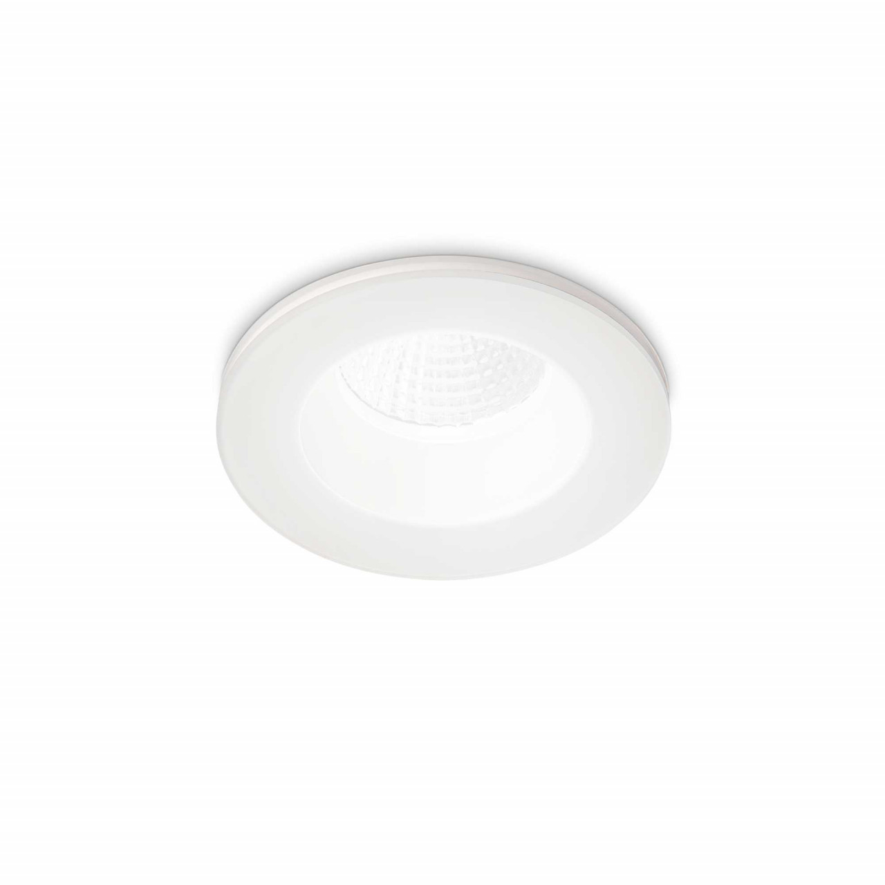 Spot LED Room-65 252025, rotund, incastrat, 8W, 800lm, lumina calda, IP20, alb, Ideal Lux