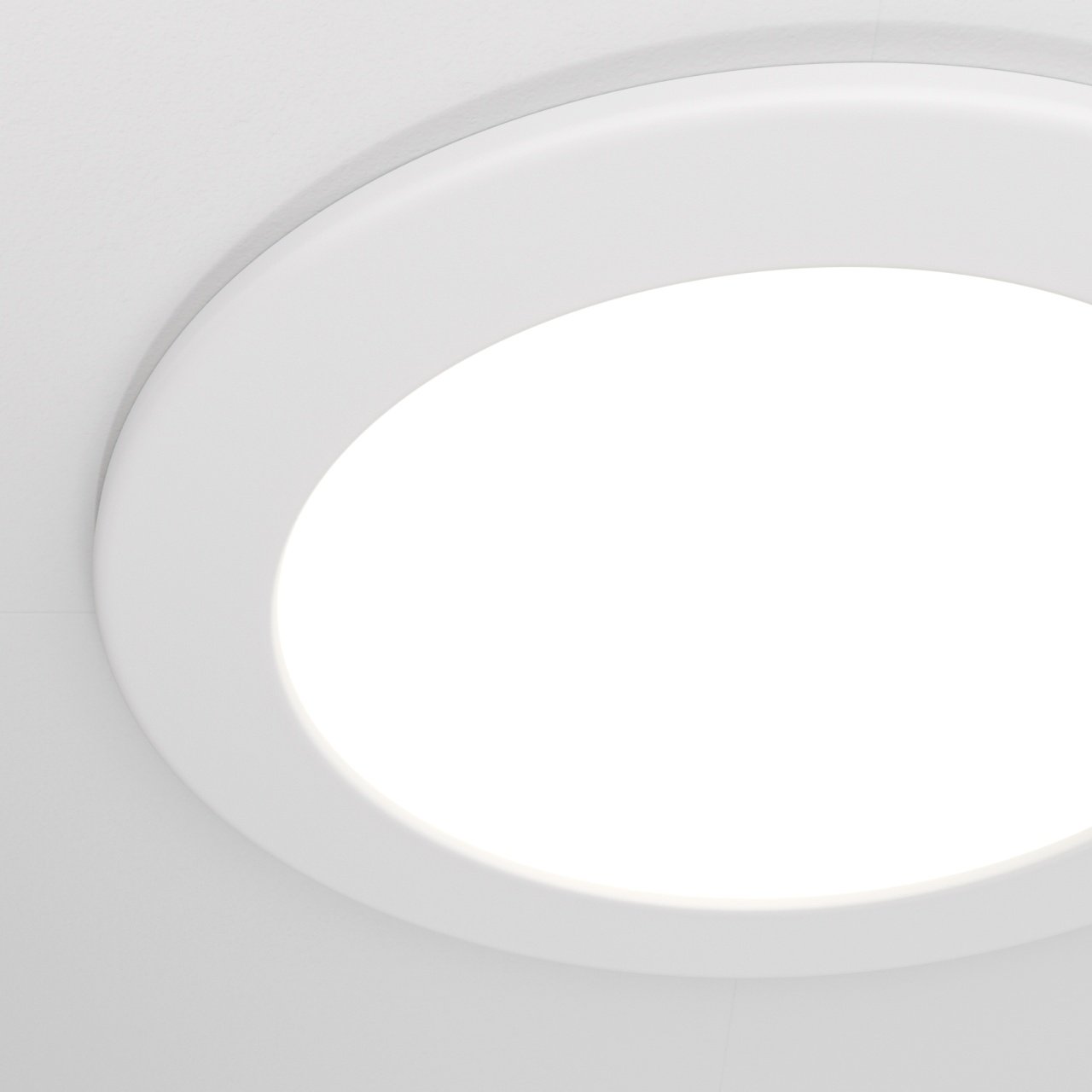 Spot LED Stockton DL016-6-L12W, incastrat, 12W, 1100lm, lumina calda+neutra+rece, IP44, alb, Maytoni - 2 | YEO