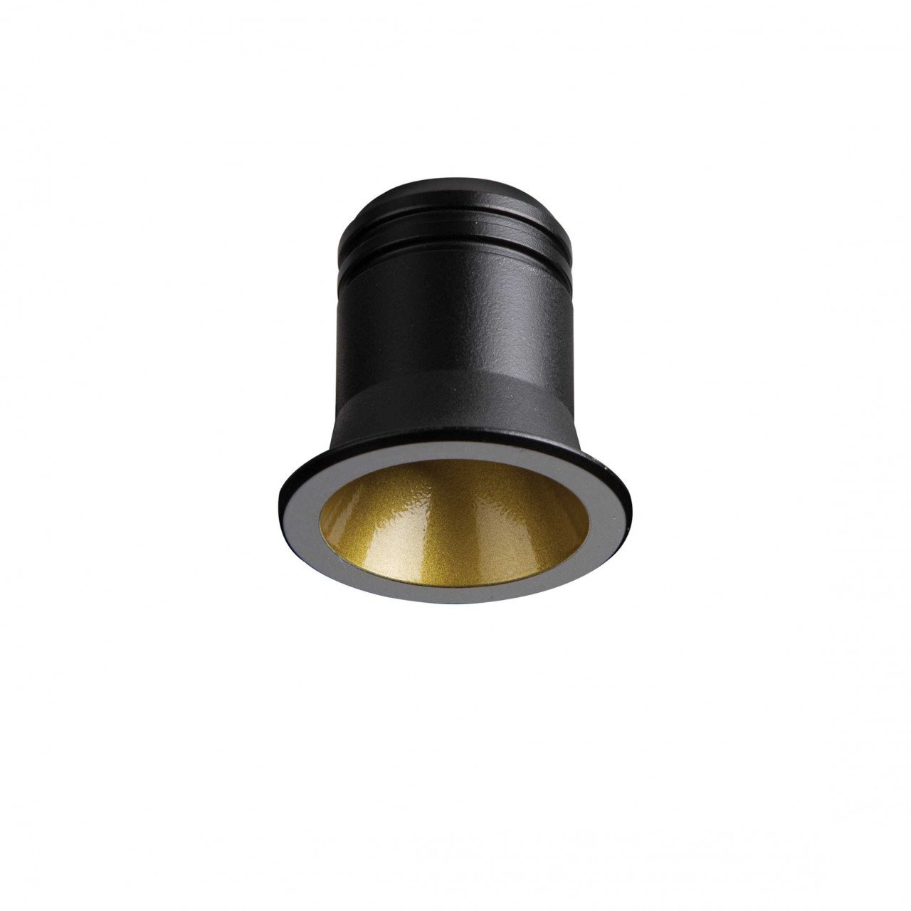 Spot LED Virus 244853, 3W, 210lm, lumina calda, IP20, negru+auriu, Ideal Lux