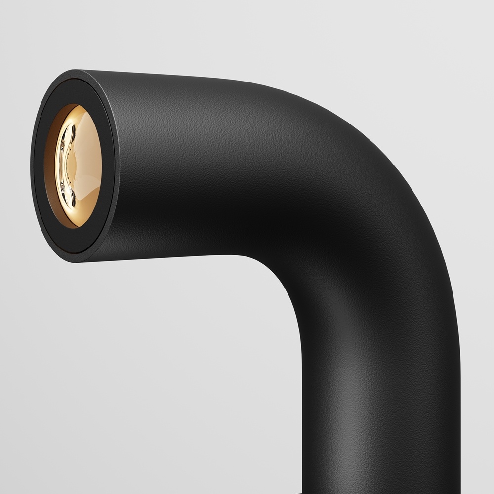 Stalp exterior Sleek, 2W, lumina calda (3000K), IP65, grafit, Maytoni - imagine 2