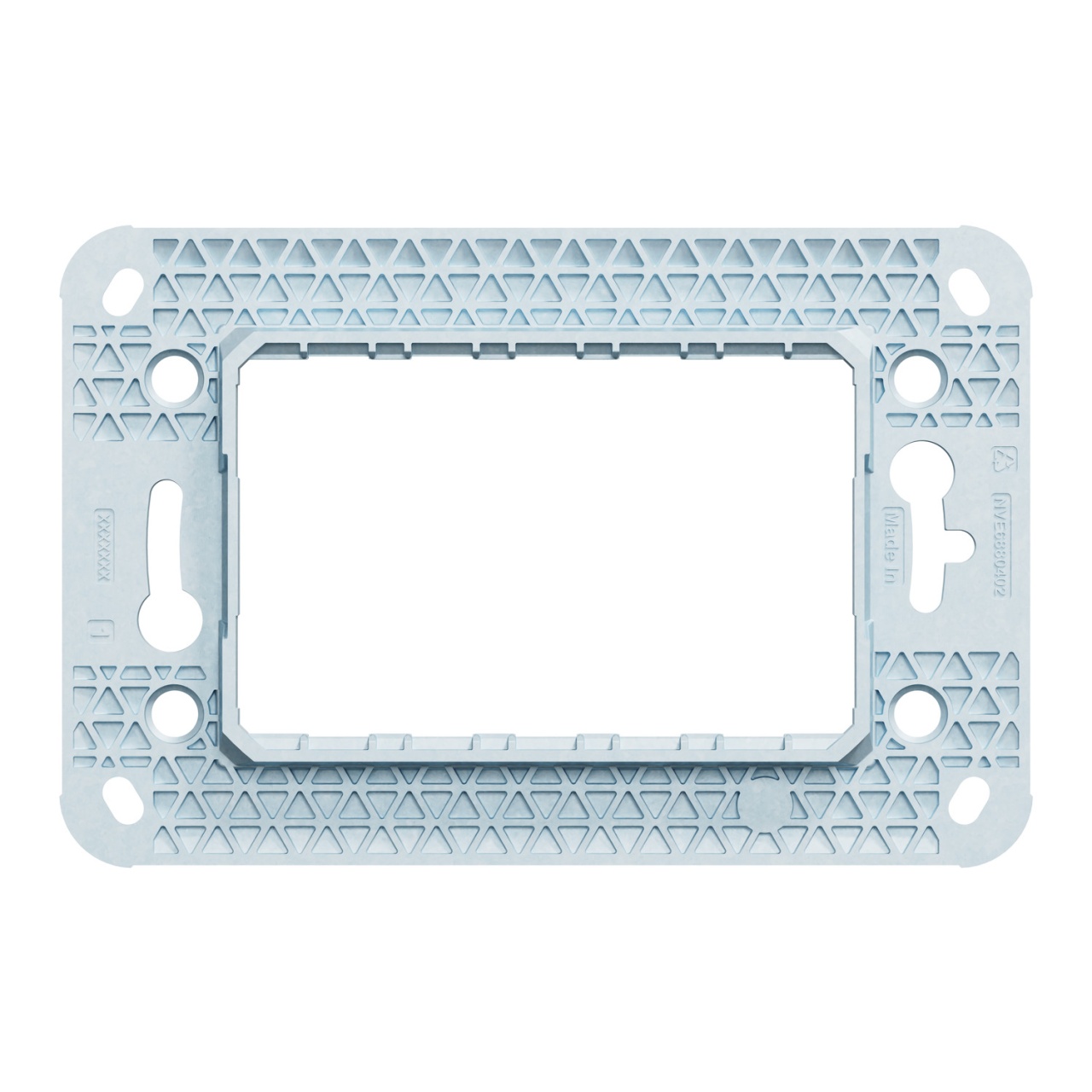 Suport 3 module, metal zamak, IP20, Noua Unica - imagine 3