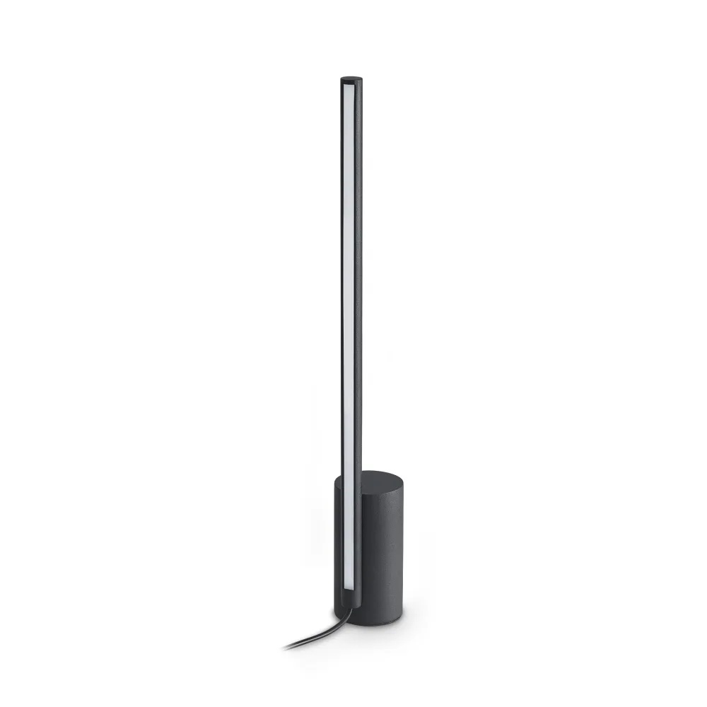 Veioza LED Essence Round 12W, lumina calda (3000 K), 650lm, IP20, neagra, dimabila, Ideal Lux