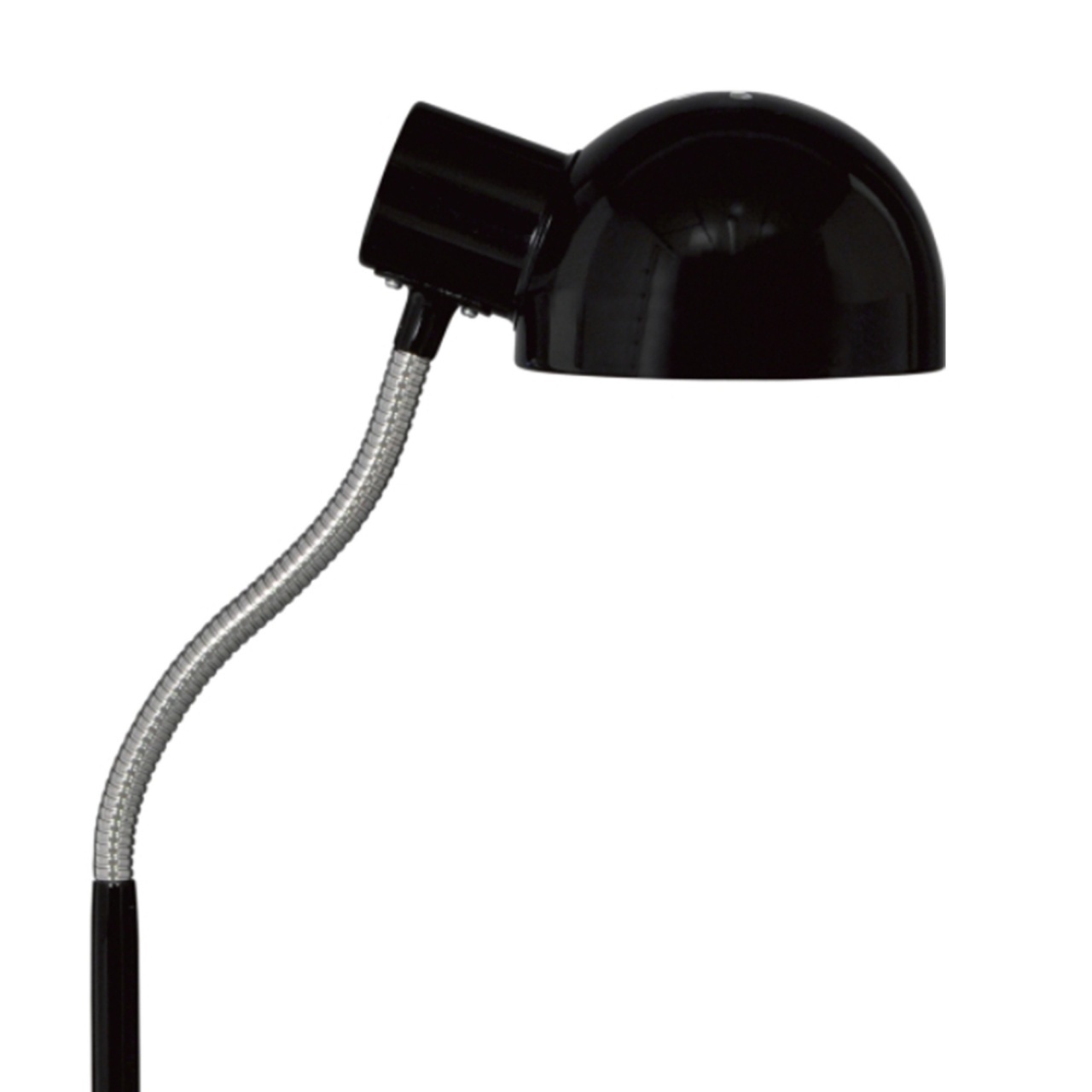 Veioza Teddy, 1xE27, negru + crom, Klausen - imagine 3