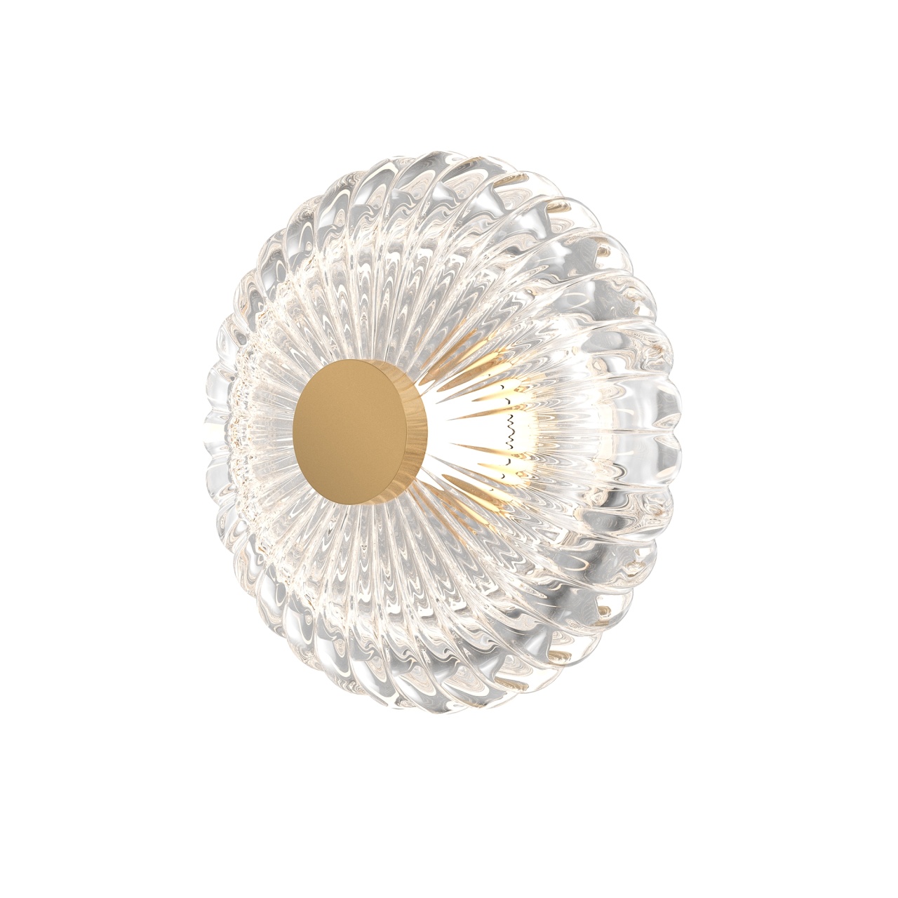 Aplica LED Amulet MOD555WL-L3G3K, 3W, 90lm, lumina calda, IP20, aurie+transparenta, Maytoni