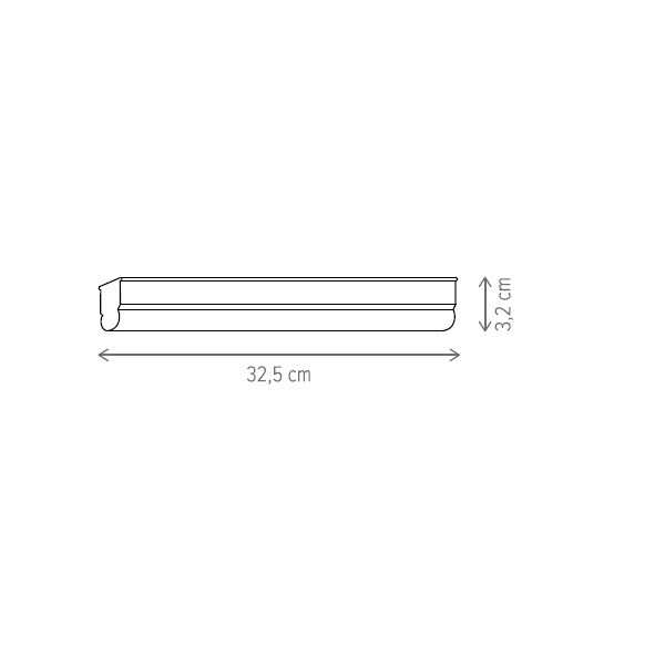 Aplica LED Kleon KL 9032, 5.5W, 450lm, lumina neutra, IP20, alba, Klausen - 1 | YEO