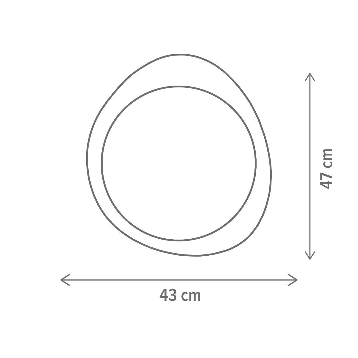 Aplica LED Patchy, 24W, lumina neutra(4000 K), alba, Klausen