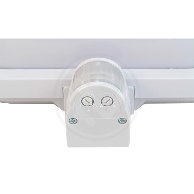 Aplica pentru exterior cu senzor de miscare, alba, 1 bec, dulie E27, IP44, Masterled - 3 | YEO