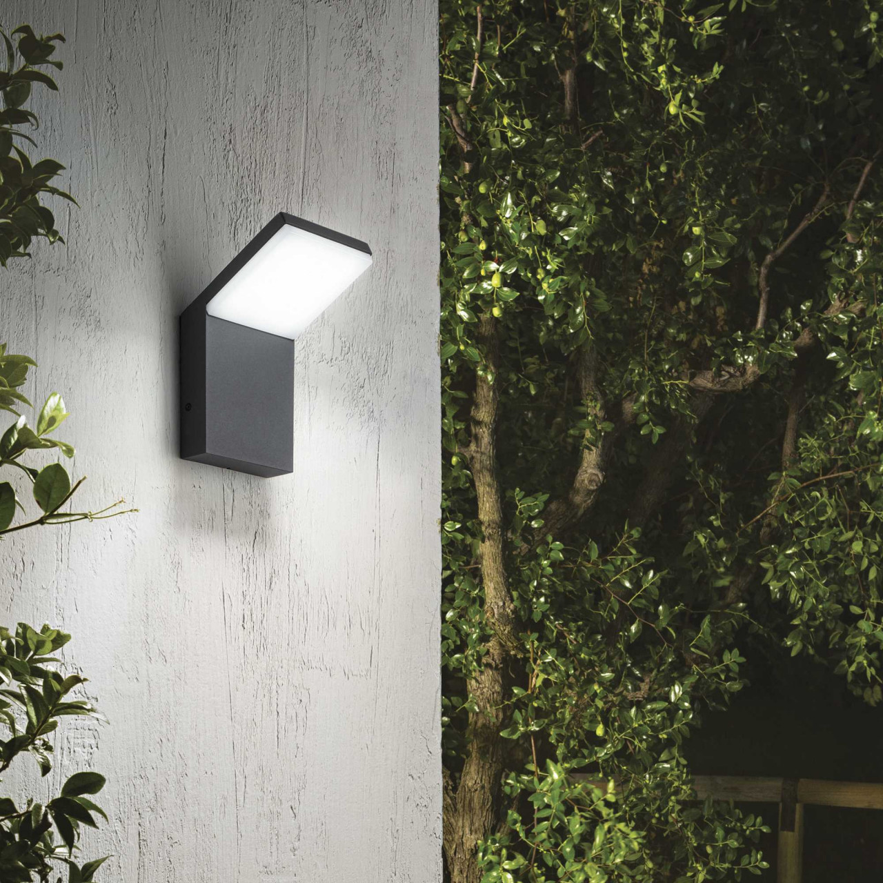 Aplica pentru exterior LED STYLE, antracit, 9W, 960 lumeni, lumina neutra (4000K), 209845, Ideal Lux