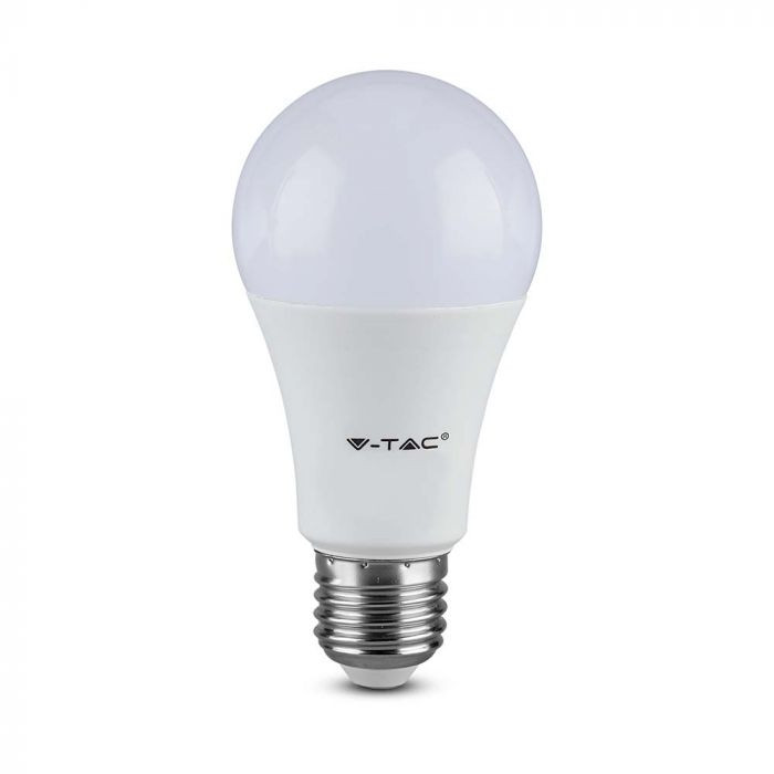 Bec LED 8.5W(60W) V-TAC, E27, 806 lm, lumina neutra (4000K), clasa energetica F