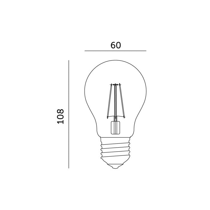 Bec LED 8W PLANTY FGS Kobi, E27, lumina roz 1200K, spectru plante, 360°