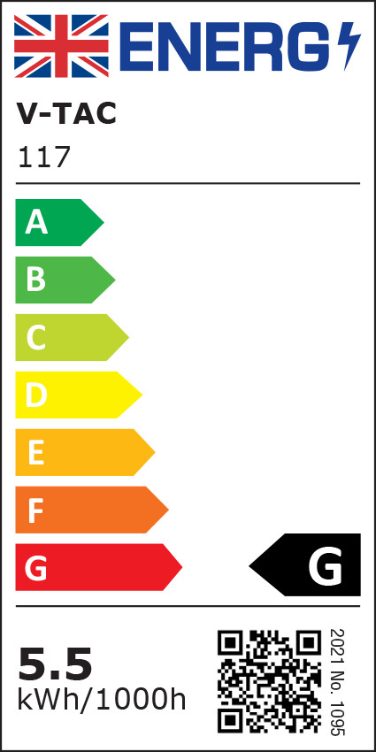 Bec LED flacara 5.5W (40W) cip Samsung, E14, C37T, 470 lm, lumina calda (3000K), opal, V-TAC