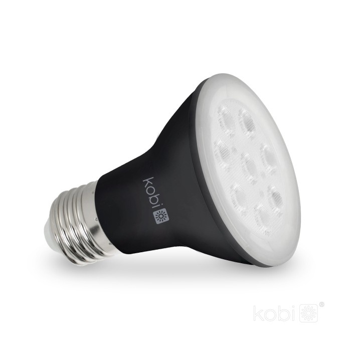 Bec LED pentru cresterea plantelor 7W PLANTY B, E27, lumina roz 1200K, negru, Kobi Design - 3 | YEO