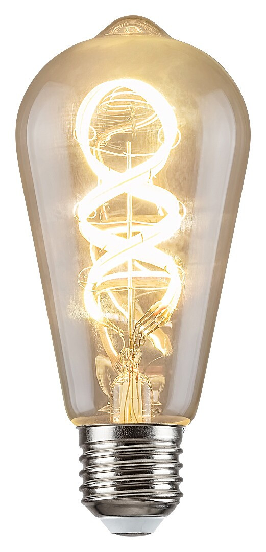 Bec LED Smart Rabalux, 4W(40W), ST64, E27, RGB + lumina calda (2700K), 300 lm, WiFi, Tuya Smart, clasa energetica G - 1 | YEO