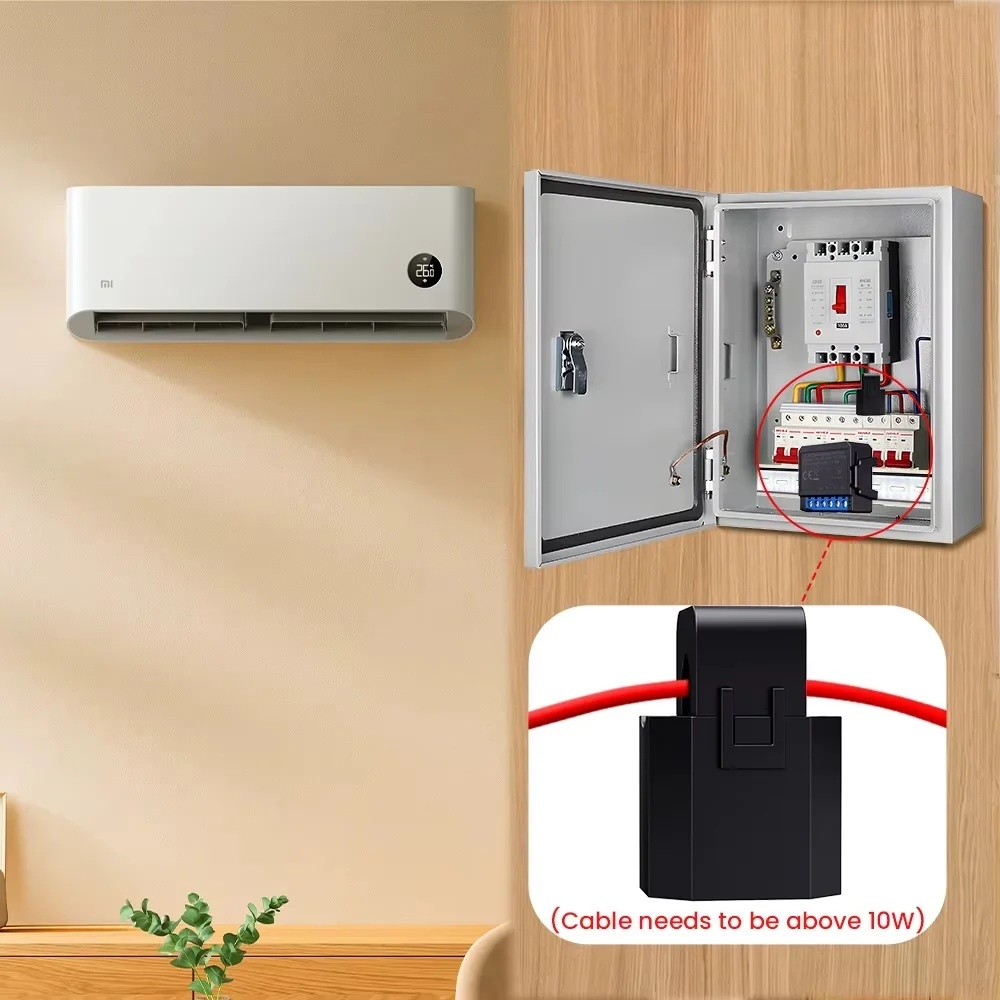 Contor Smart de Energie Avatto – WiFi + Zigbee, Tuya Smart, monitorizare consum, 32A - imagine 7