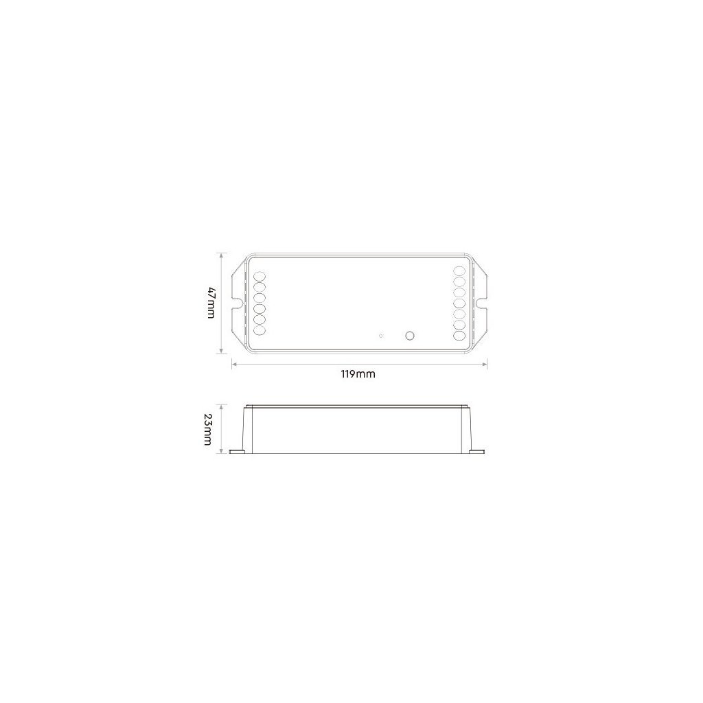 Controller 2 in 1(monocolor/CCT), 12-24V 20A, Milight - 1 | YEO