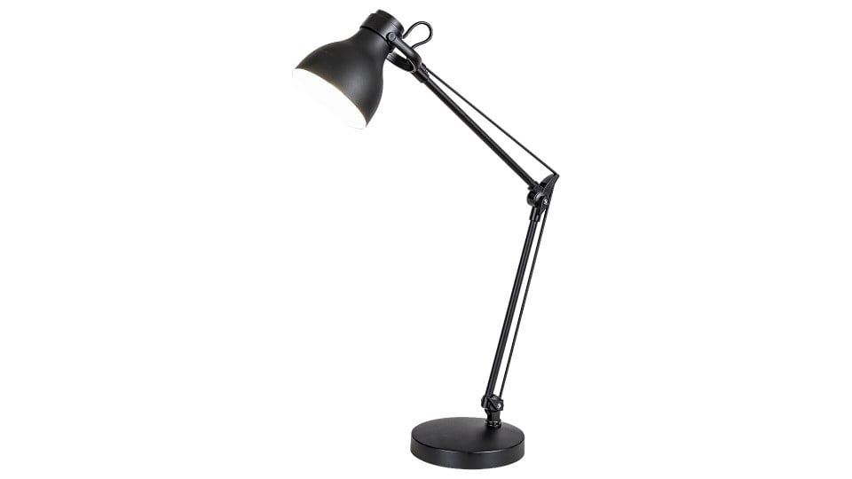 Lampa de birou Carter 6408, cu intrerupator, 1xE14, negru mat, IP20, Rabalux - 3 | YEO