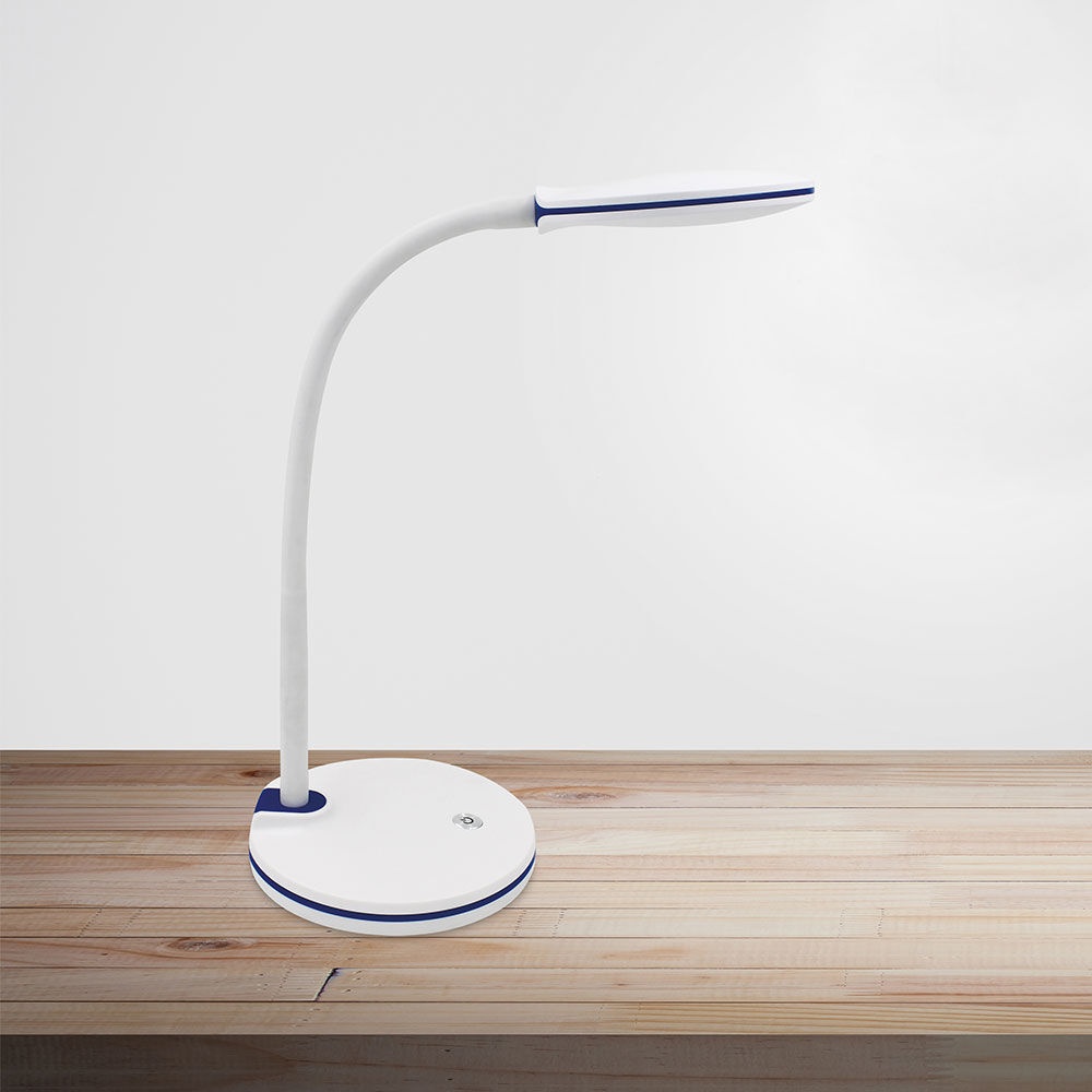 Lampa de birou LED 4.5W, 350lm, lumina rece (5000 K), dimabila, alba, Braytron - imagine 2