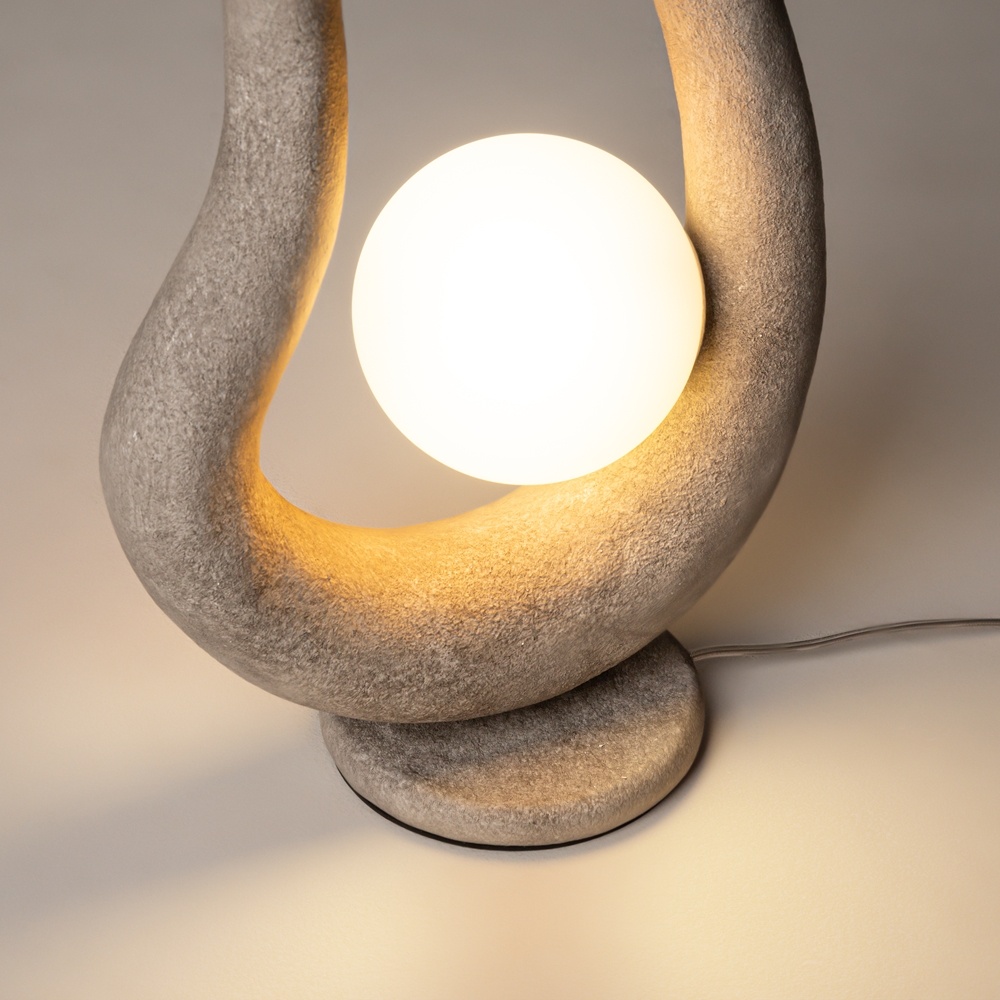 Lampa de masa Opus 1xG9, gri, metal, Maytoni - imagine 6