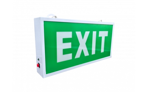 Lampa EXIT LED Optonica, 3W, IP30, 120 minute, acumulator inclus