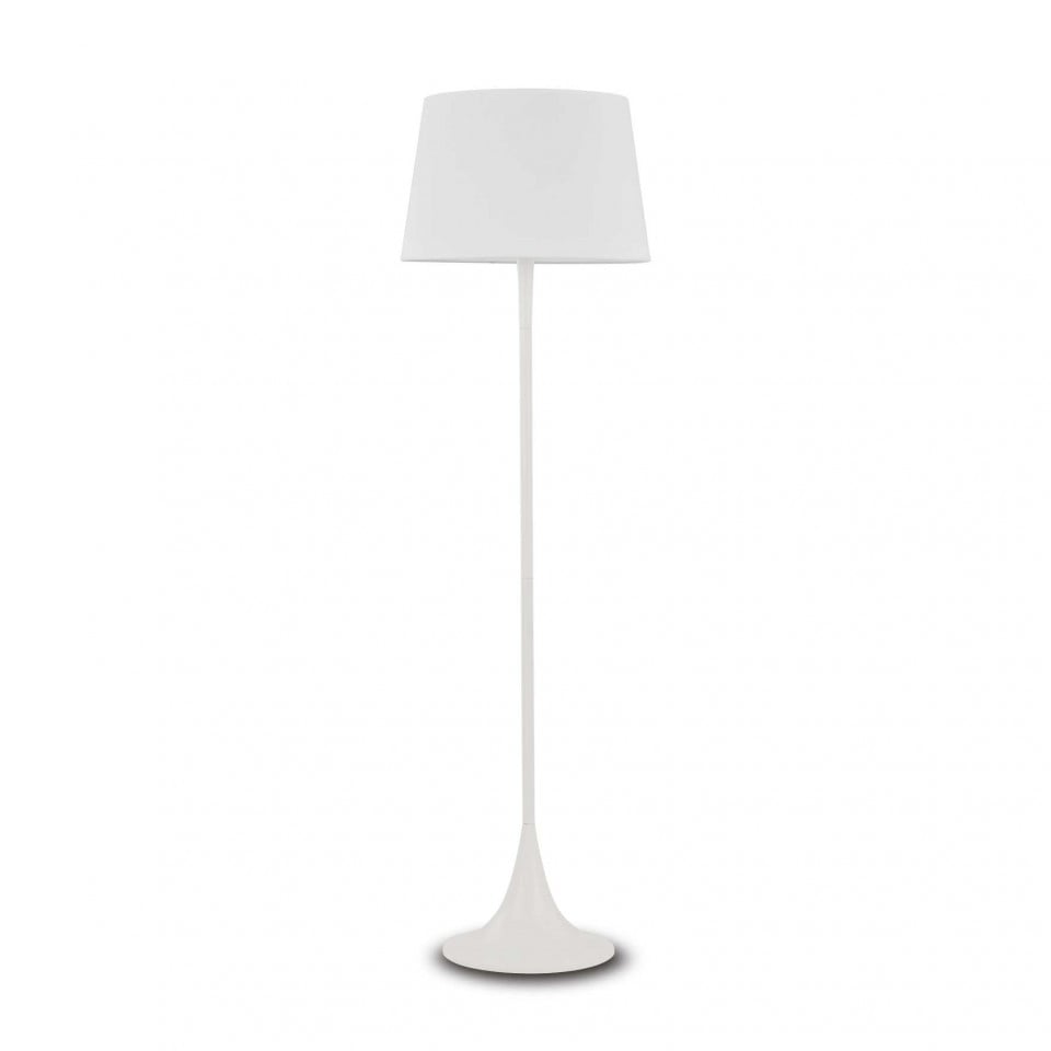 Lampadar London 110233, cu intrerupator, 1xE27, alb, IP20, Ideal Lux