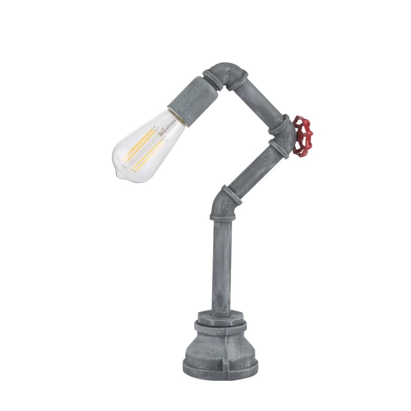 [Lichidare stoc]Lampa de birou Bayuda 43001T, cu intrerupator, 1xE27, gri, IP20, Globo - 2 | YEO