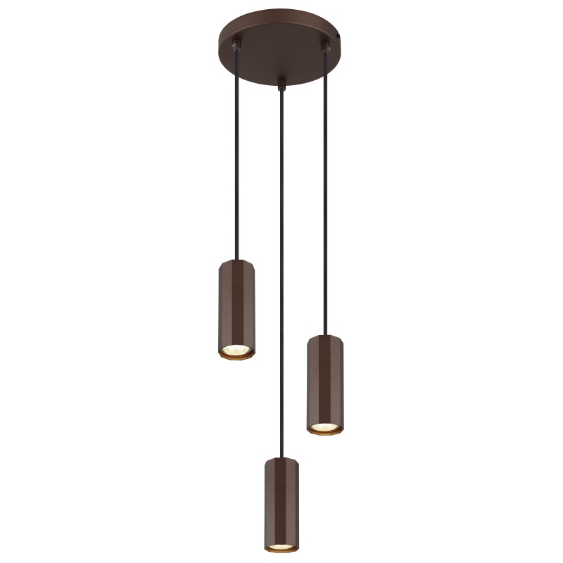 Lustra James, 3xGU10, IP20, bronz mat, Globo Lighting
