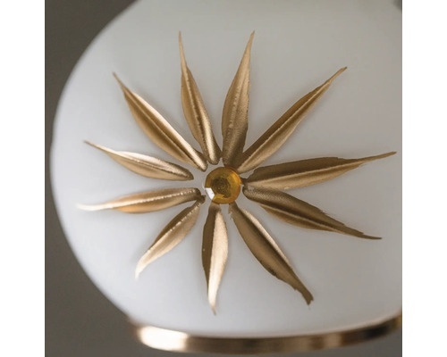 Lustra Kokai LY-3032, 3xE27, alba+aurie, IP20, Klausen - imagine 3